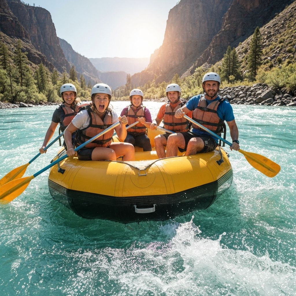 Team building - white water rafting